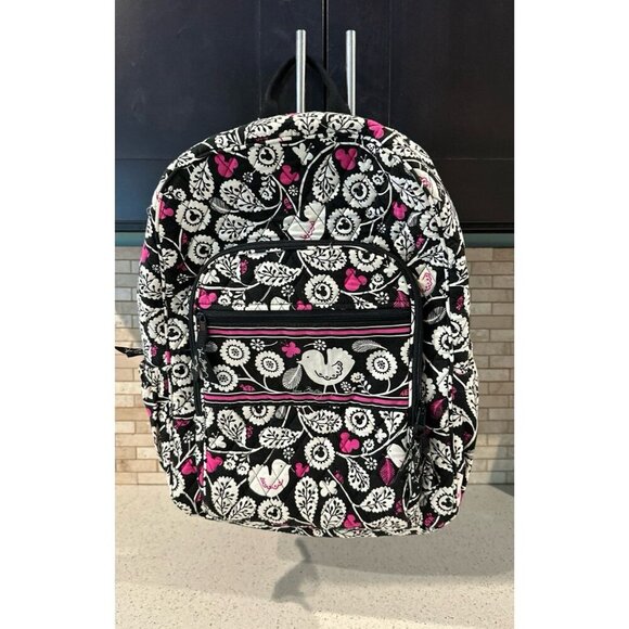 Disney Vera Bradley Mickey Meets Birdie Campus Backpack - Picture 1 of 3